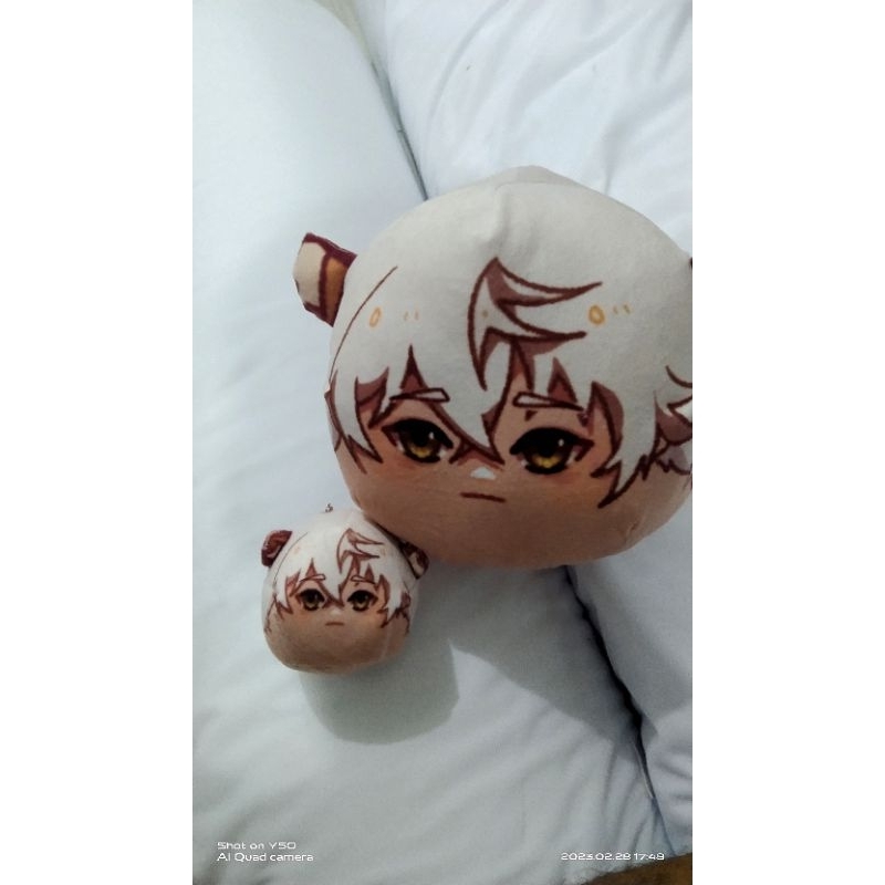 Custom omanjuu bantal boneka bisa request