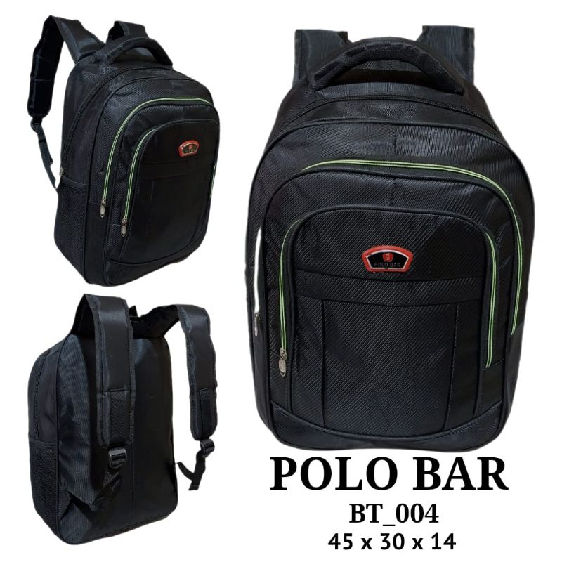 TAS RANSEL POLO 18INC/RANSEL KERJA/RANSEL SEKOLAH/RANSEL LEPTOP