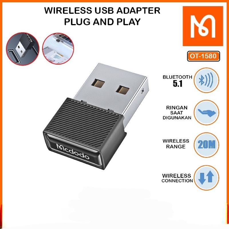 Wireless Bluetooth Adapter Mcdodo OT-158 OT-1580