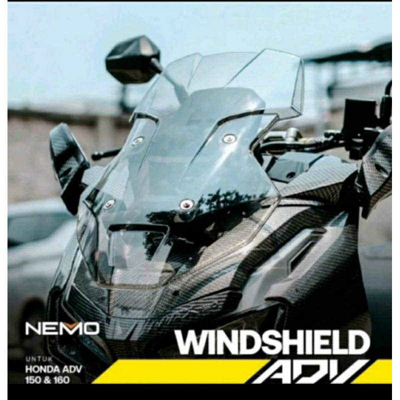 Winshield adv 160/150 visor adv 160/150 original nemo