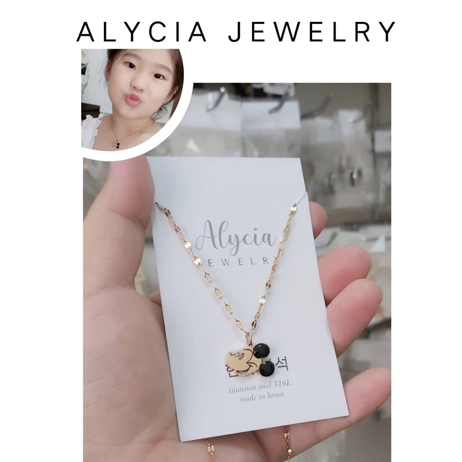 Kalung Anak Yoshiko Original Anti Karat + BOX