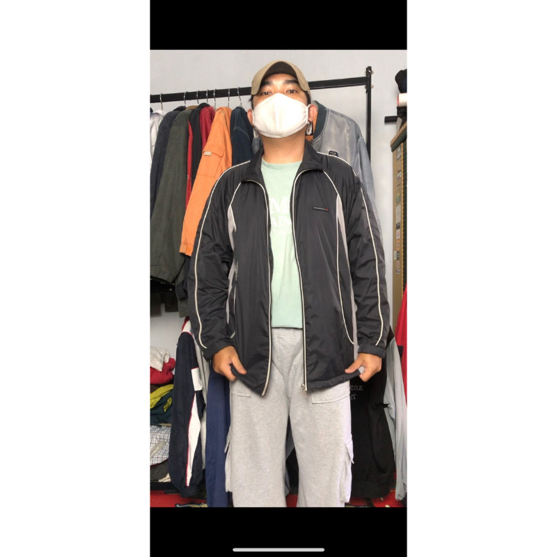 jaket winbreaker bando sport