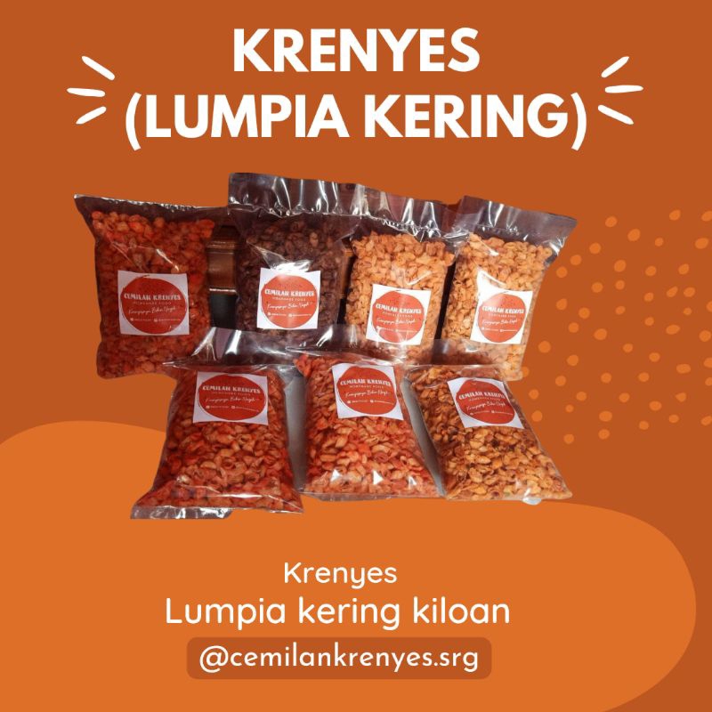 

Lumpia kering (KRENYES) Kiloan