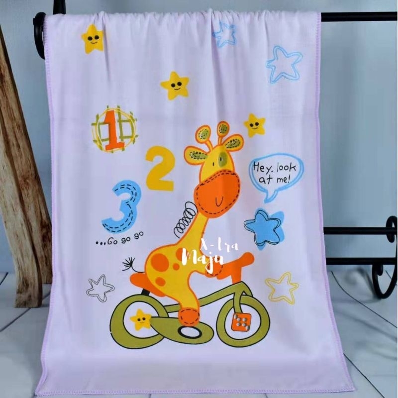 Handuk Bayi Lembut Micro Bulu Tebal 50x100cm - Handuk SOUVENIR