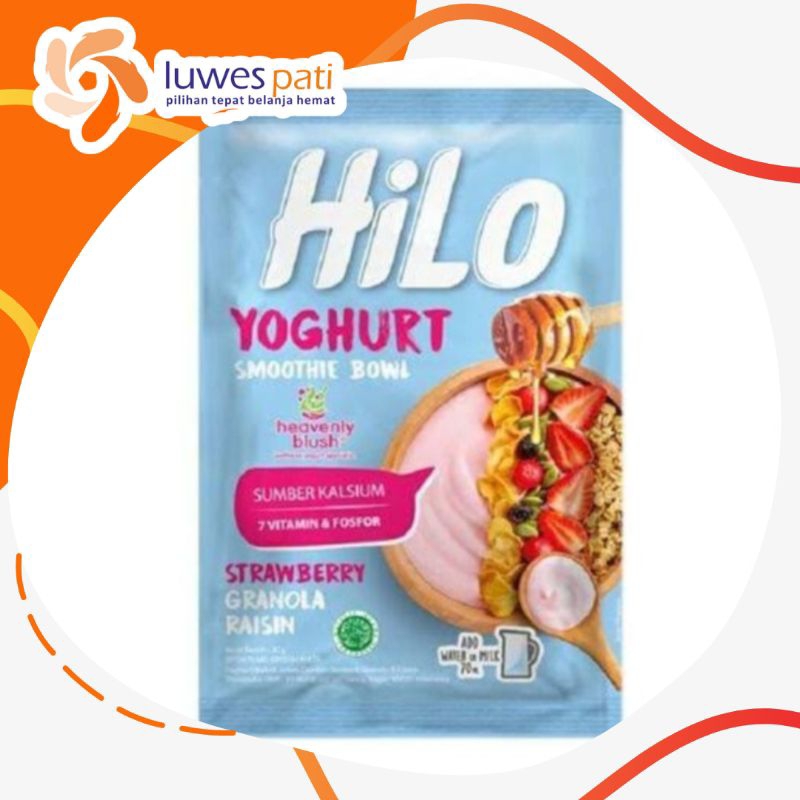 

HILO Yoghurt Smoothie Bowl Strawberry Sachet