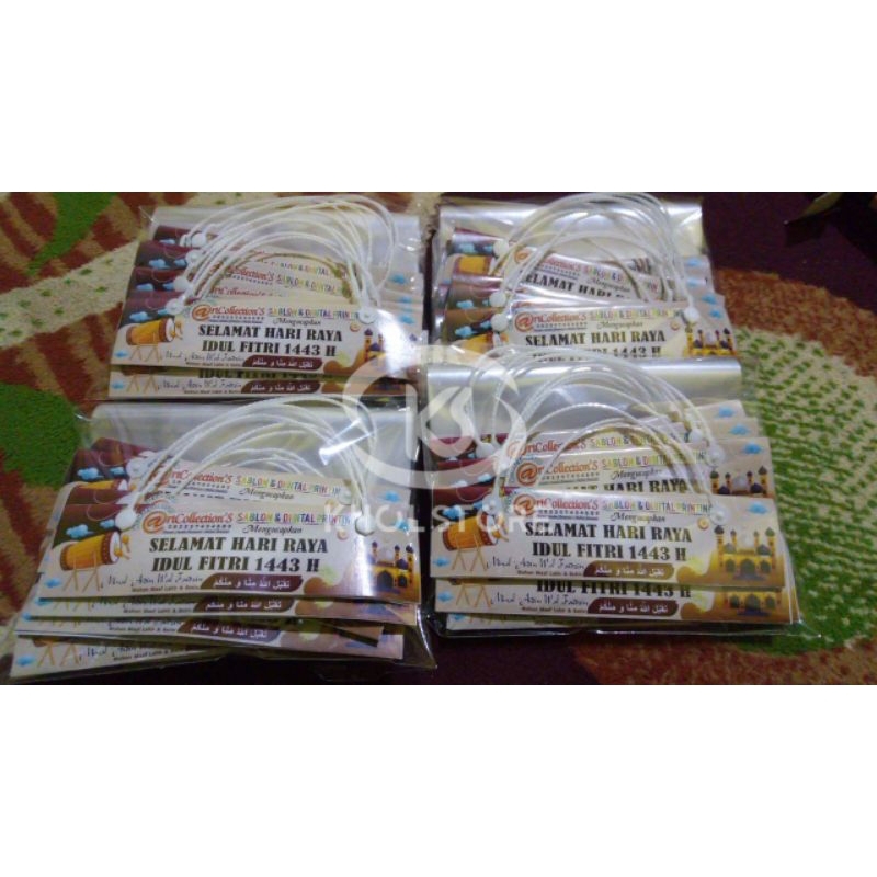 

5 PCs Plastik Snack Angpao Lebaran Kekinian