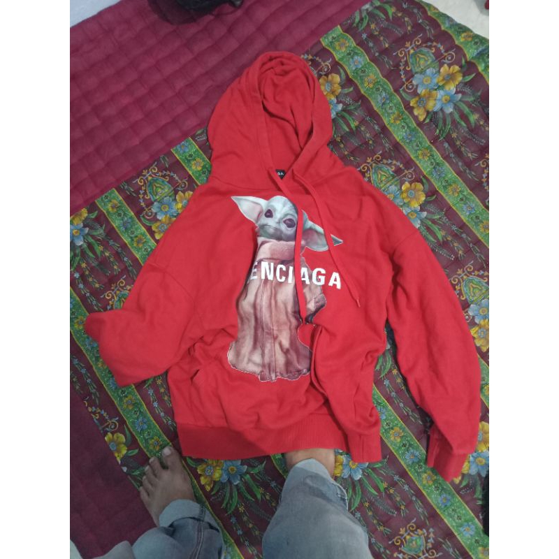 Hoodie Balenciaga Baby Yoda