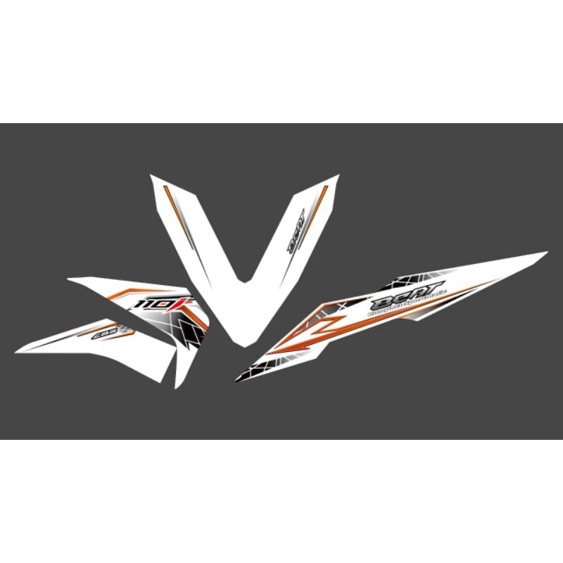 STRIPING STICKER BEAT ESP SIMPLE ELEGAN