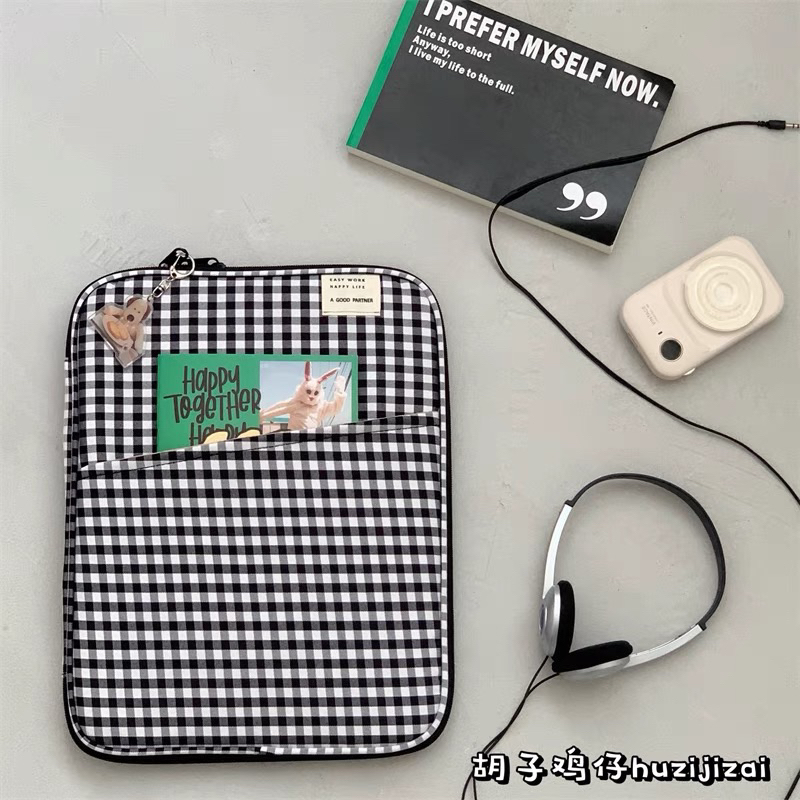 (MC-05) LITTLEDAISY Sarung ipad laptop tas tablet macbook air pro lucu gambar beruang premium berkualitas tebal 11 13 inch TL02 TL03 TL04 TL01 TL13