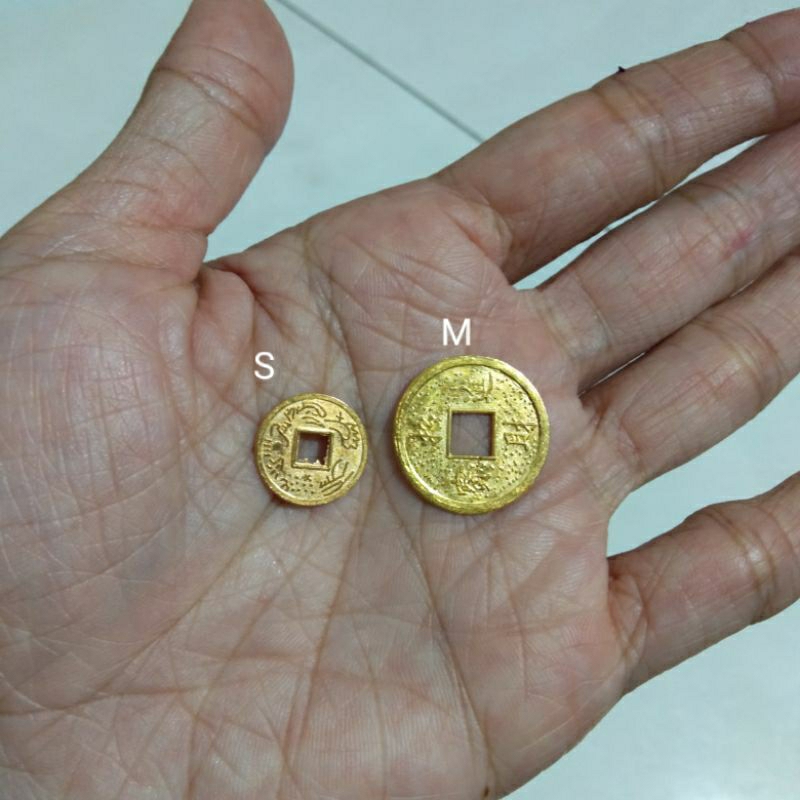 Miniatur Uang Koin China 5pc