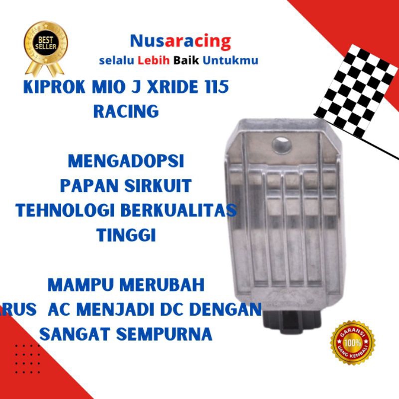 KIPROK REGULATOR MIO J FINO FI MIO SOUL GT 125 XEON RC RACING DOUBLE IC TAKAYAMA