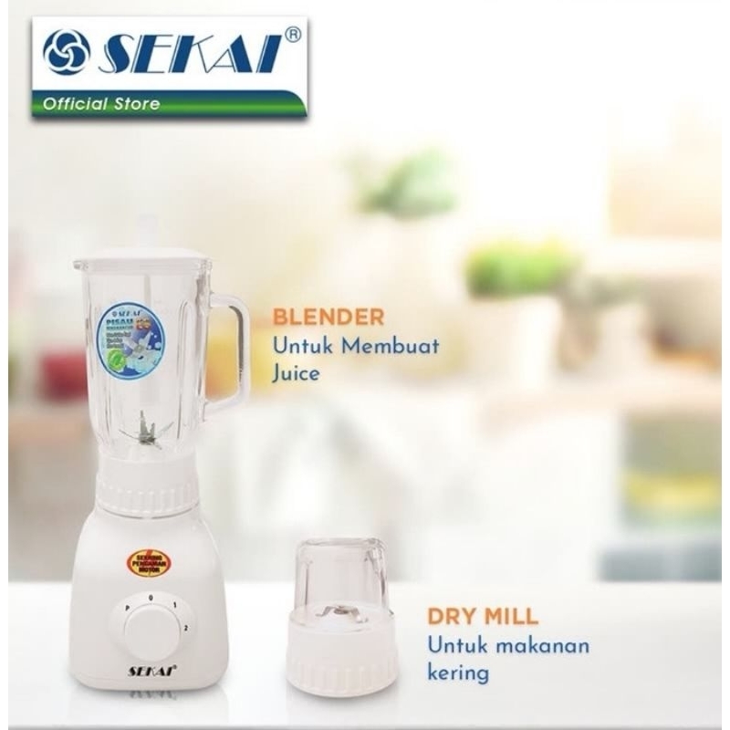 Blender Sekai BL 751 GL 2in1 Juice dan Bumbu Kering Food Grade