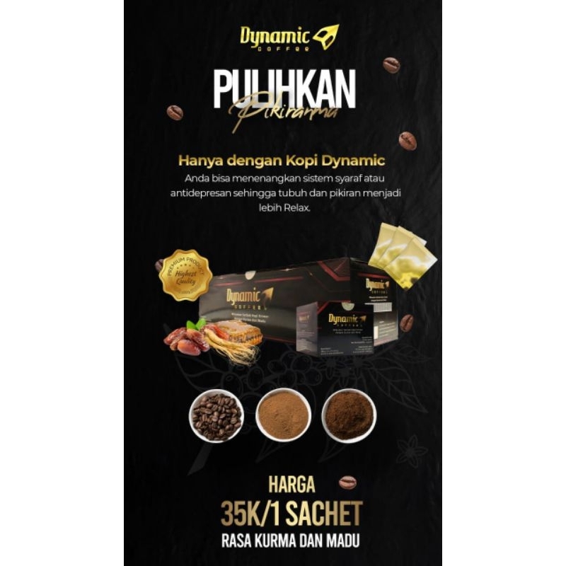 

Kopi Dynamic Coffee Resmi Sachet