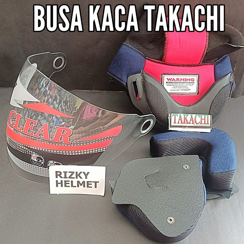 Busa Helm Takachi + Kaca Helm Takachi
