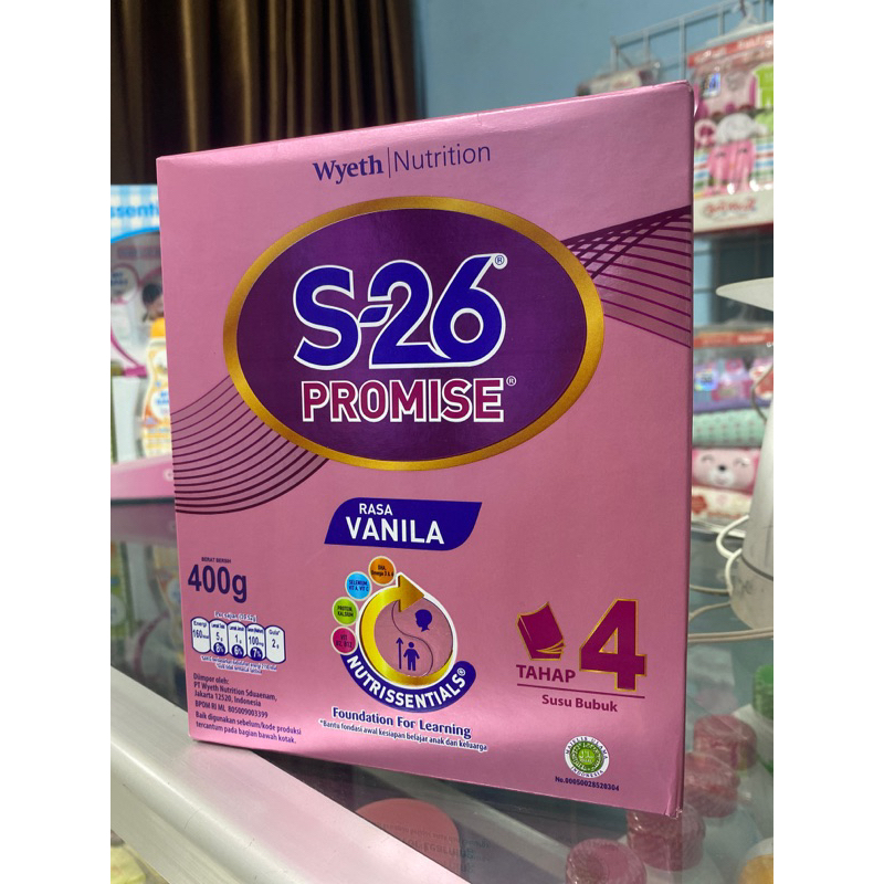 S26 Promise tahap 4 Vanila 400gr