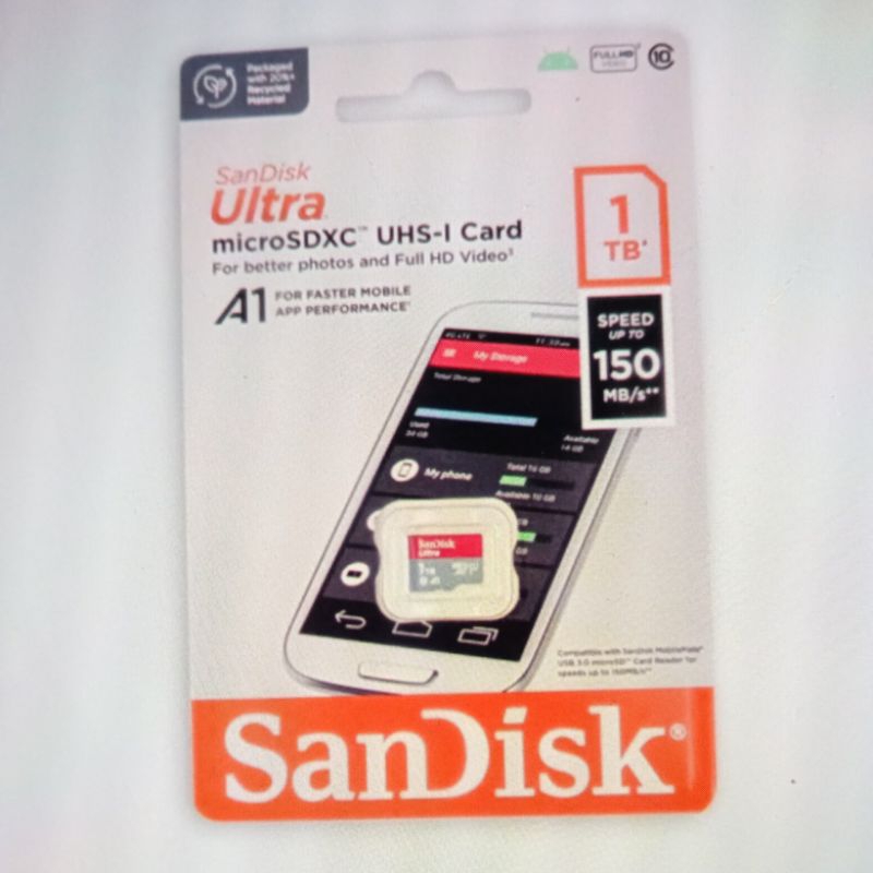 sandisk ultra microSD 1TB