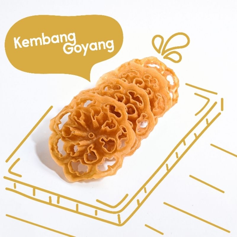 

kue kembang goyang (matahari)