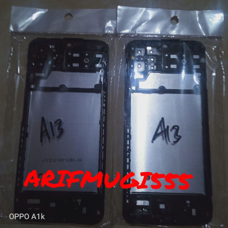 FRAME LCD TULANG TENGAH BEZZEL BAZZEL SAMSUNG GALAXY A13 A135 ORIGINAL