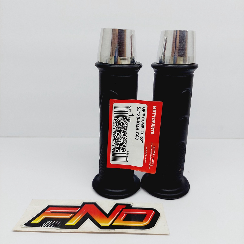 handfat handgrip honda set jalu stir kiri kanan sepasang universal semua motor