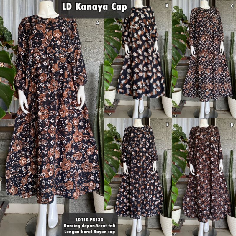 JUMBO -LD 110 cm KANAYA GAMIS DASTER CAP MURAH