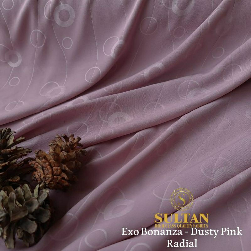 Kain Abaya Sultan Exo Bonanza Emboss Radial