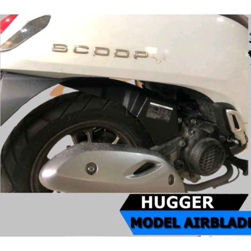 HUGGER SPAKBOR KOLONG BEAT NEW 2020 - 2023 / SCOOPY NEW 2021 - 2023 / GENIO / VARIO 125 150 NEW HUGER AIRBLADE BEAT FI ESP 2022  HAGER AIR BLADE VIETNAM BEAT DELUXE HUNGER VARIO CLICK 125 TECHNO 150 NEW OLD HUNGGER GENIO VARIO 125 150 LED FI ABS KEYLESS