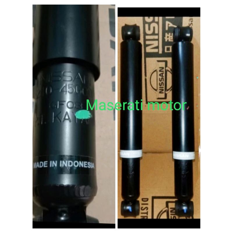 shockbreaker Nissan Terrano belakang asli original Nissan