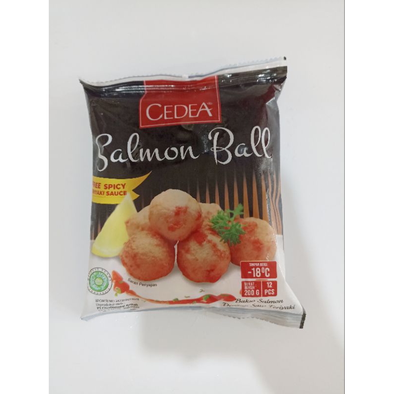 

CEDEA salmon ball 200gr /bakso salmon