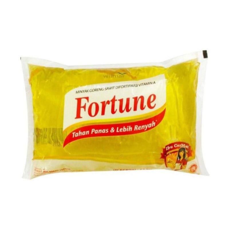 

Minyak Goreng Fortune Bantal 1L