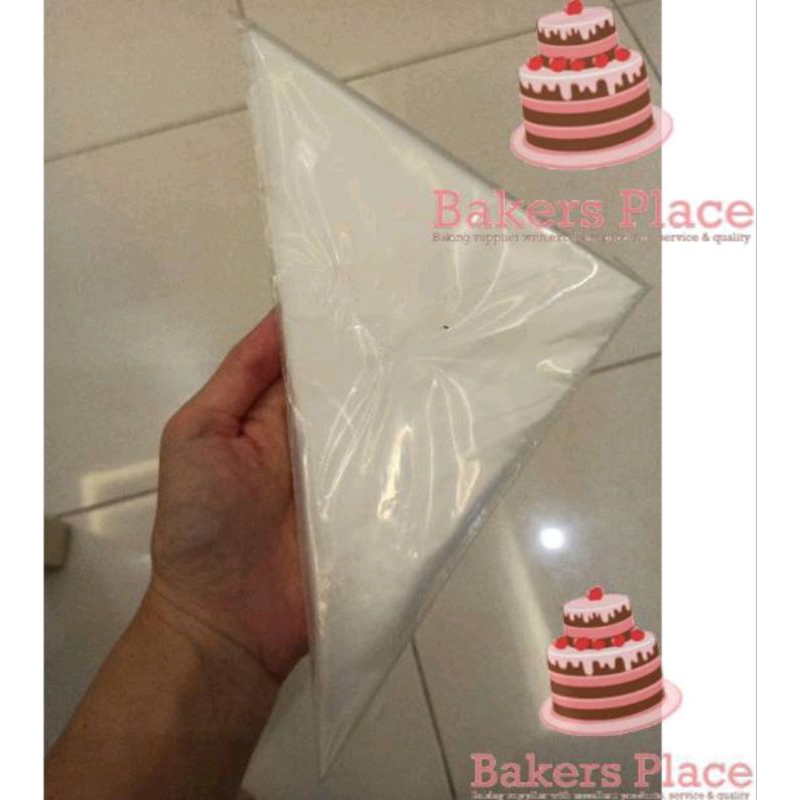 

PLASTIK SEGITIGA KUE isi 100 uk 24x34x23.5 MURAH PROMO HEMAT