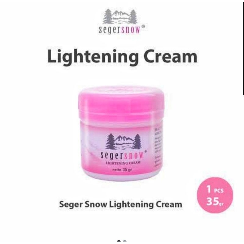 Seger Snow Lightening Cream
