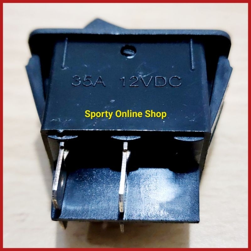 Saklar Lampu Fog Lamp Switch Lampu DC 35A 12V