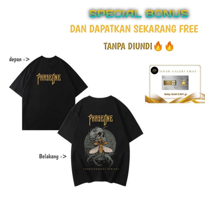 [ BISA COD ] T-SHIRT ORIGINAL TERBARU / PAKAIAN ORIGINAL /  PAKAIAN PHASEONE
