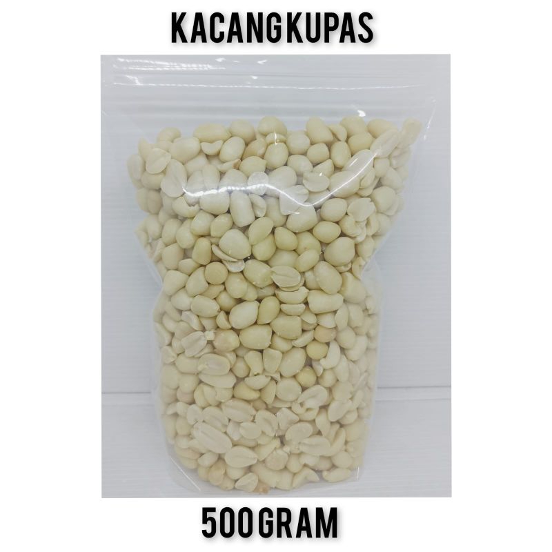 

Kacang Kupas 500 Gram / Kacang Mentah