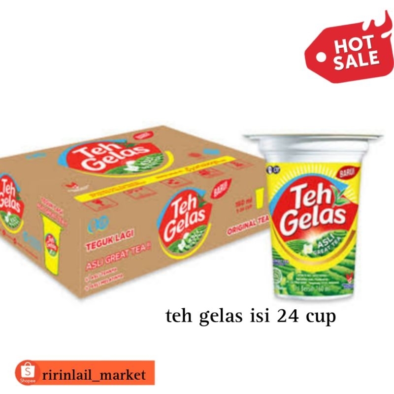 

MINUMAN TEH GELAS ISI 24 PCS SIAP MINUM