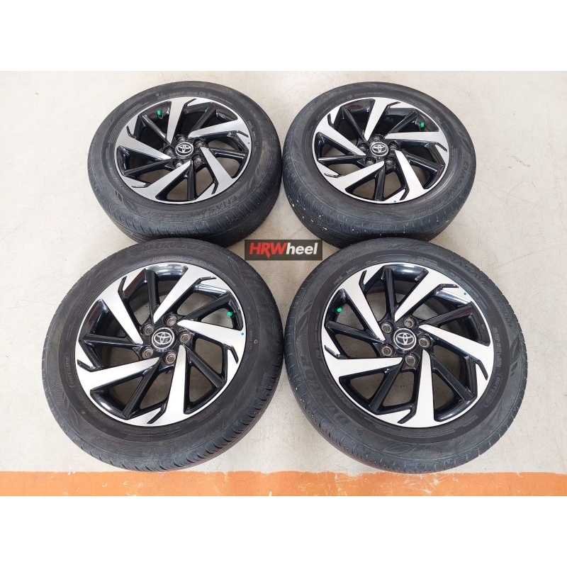 Velg Bekas Oem Toyota Rush TRD Sportivo R17 + Ban Dunlop 215 60 R17