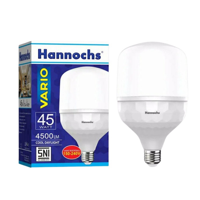 Lampu LED 45W Vario HANNOCHS / Light bulb Bohlam Bola Lampu 45 Watt