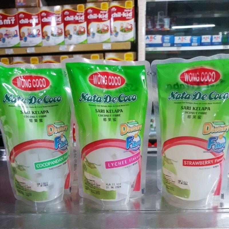 

Wong Coco Nata De Coco 360g