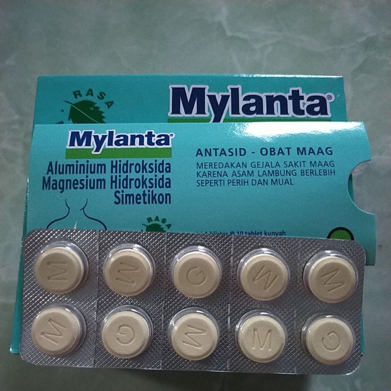 

obat mylanta tablet isi 10 tablet