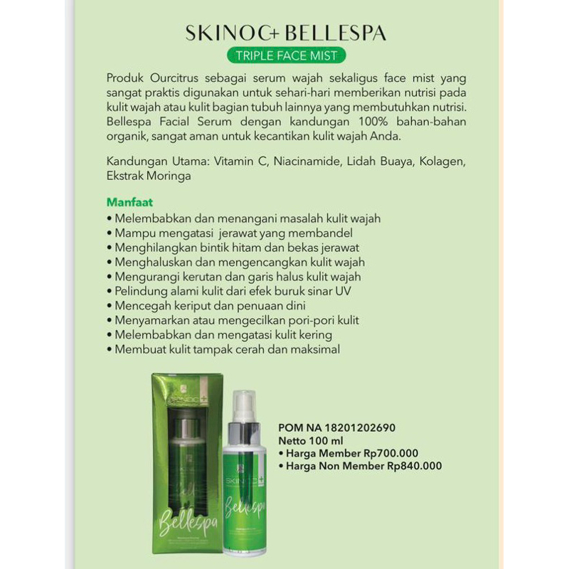 Ourcitrus super serum BelleSpa (One From All Skin Problem Solutions)