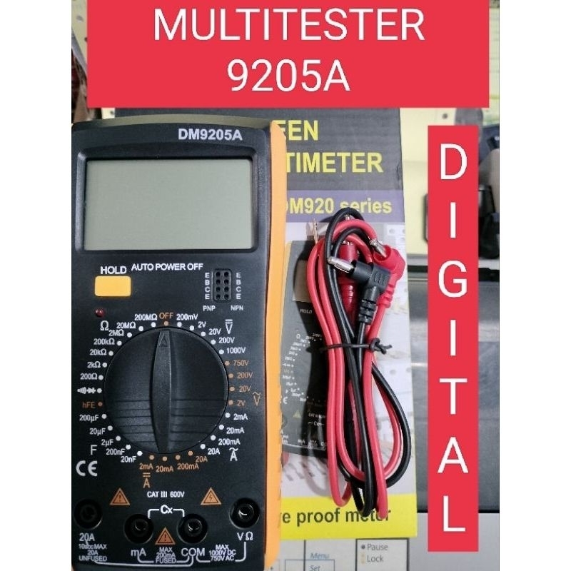 MULTI METER MULTI TESTER DIGITAL