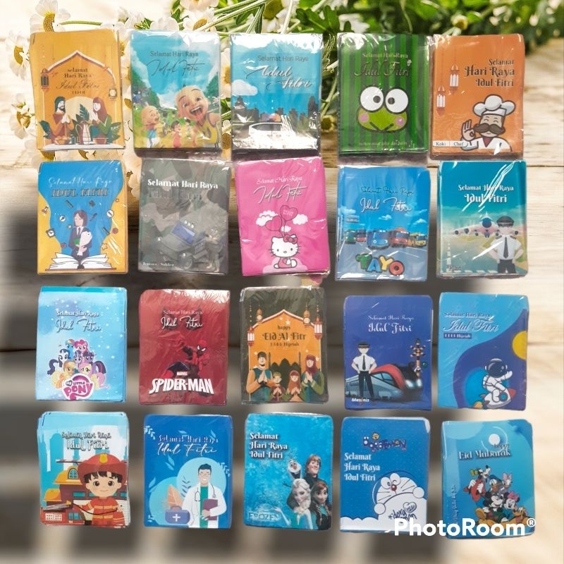 

amplop lebaran uk mini karakter