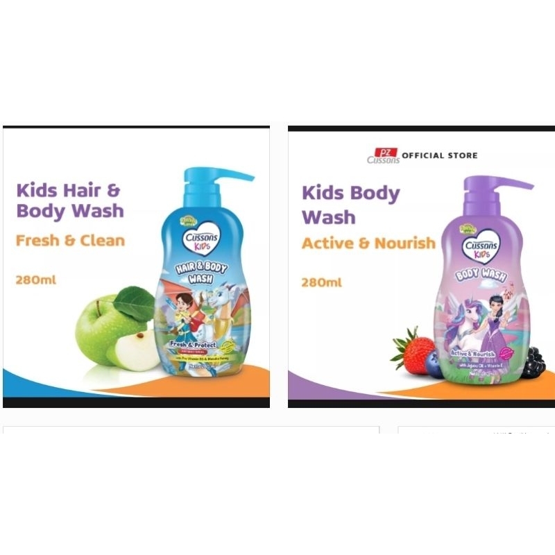 Cussons Kids 280ml Pump