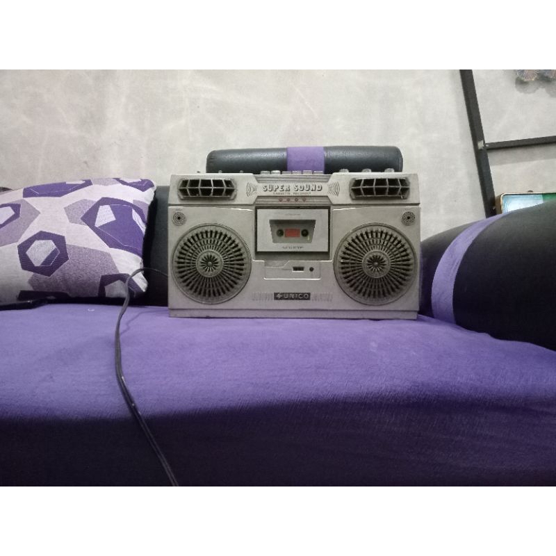 Radio Unico tape jadul vintage