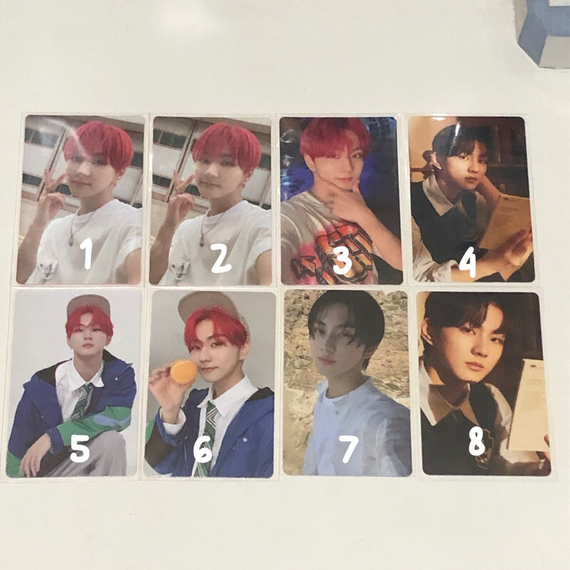 ENHYPEN JUNGWON PHOTOCARD OFFICIAL