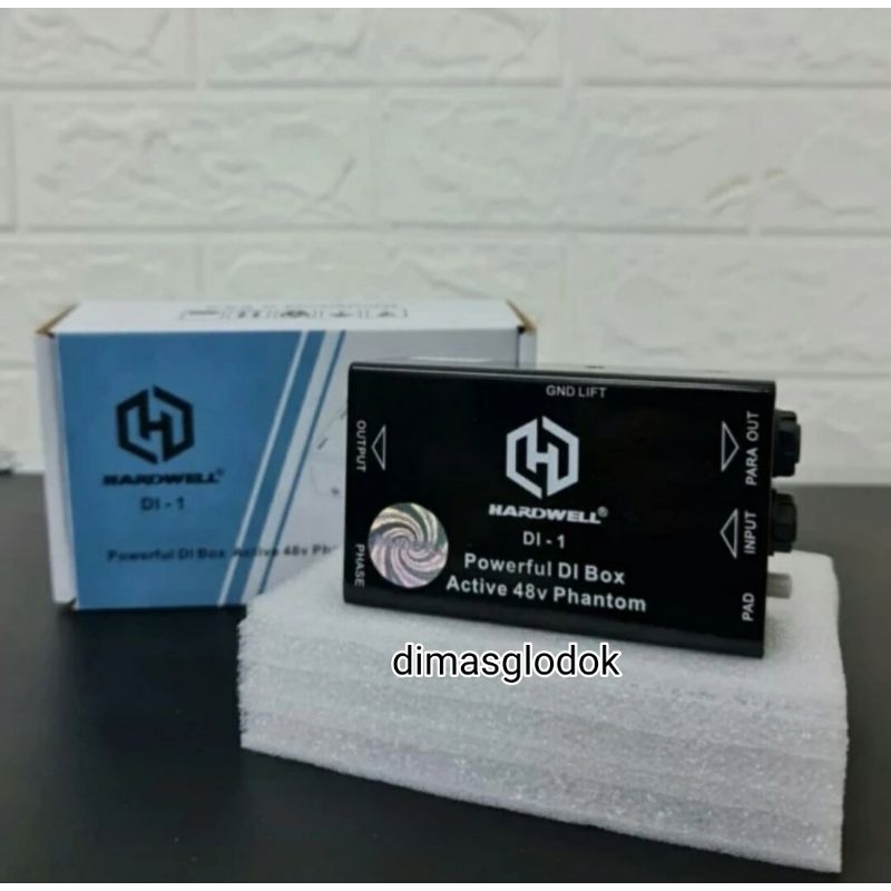 Hardwell Powerful Direct Box DI 1 Aktif DI-1 Original Direct Box