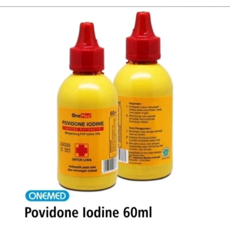 Povidone Iodine Cairan 60 ml