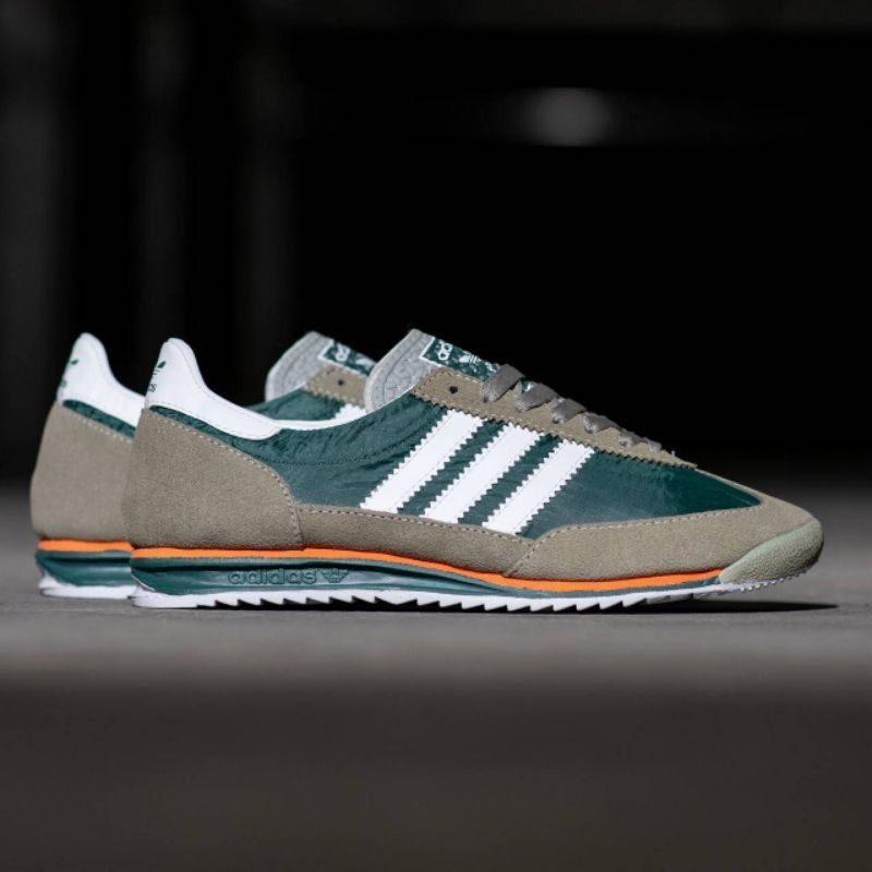 ADIDAS SL72 IN RAW GREEN WHITE ORANGE (Original)