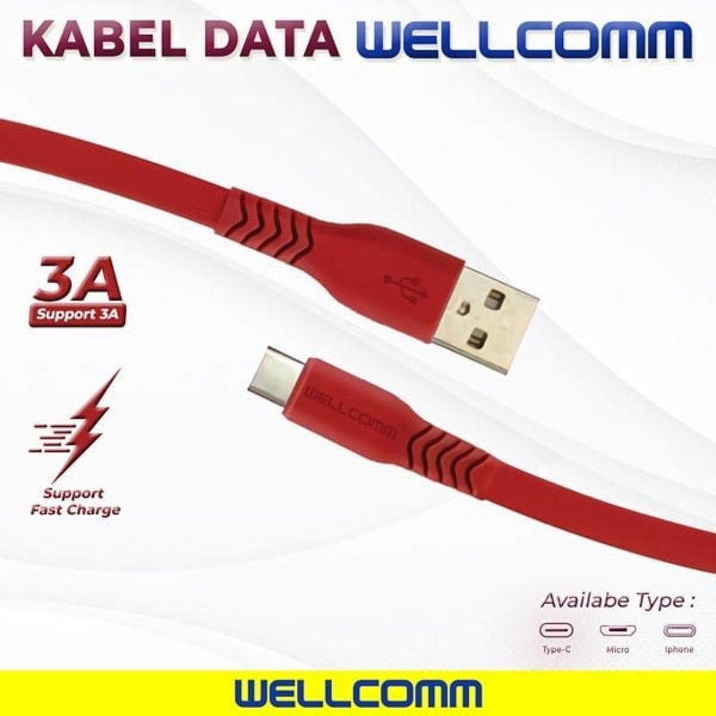 CHARGER KABEL DATA CABLE USB TIPE C 3A FAST CARGING PENGISIAN DAYA CEPAT TANAYAACC