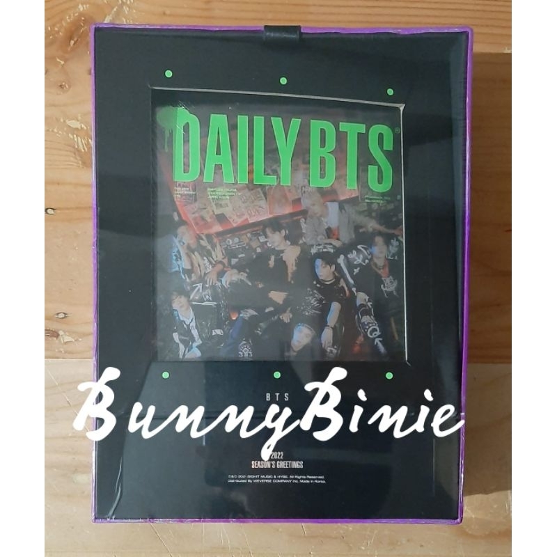 SALE (WAJIB BACA DESK) bts season greetings 2022 sealed DAMAGE BOX